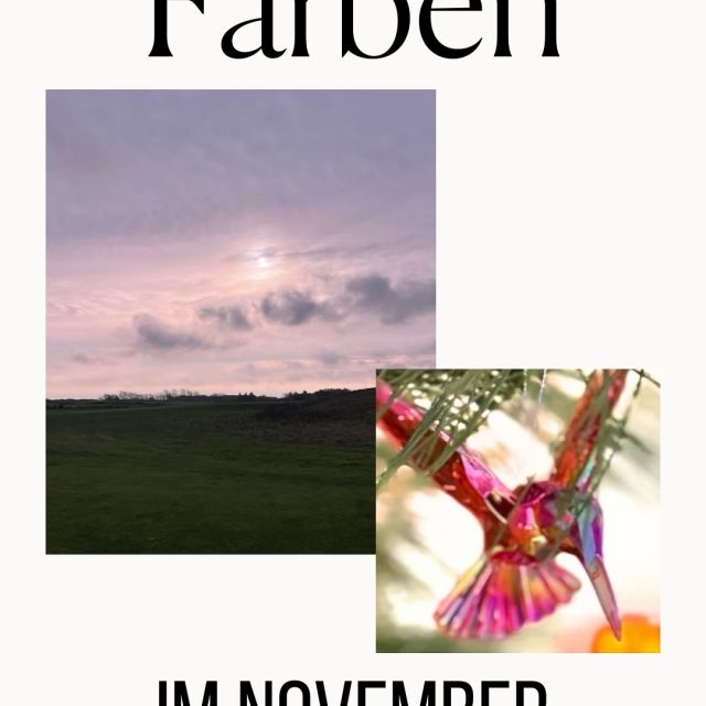 Farben sind genau mein Ding und deshalb gibt es im November tolle farbige Kombinationen gegen triste dunkle Tage! Welche Kombi gefällt dir am besten?

#farben #farbkombinationen #colourcombinations #octoberlove #mfwfarbspiel